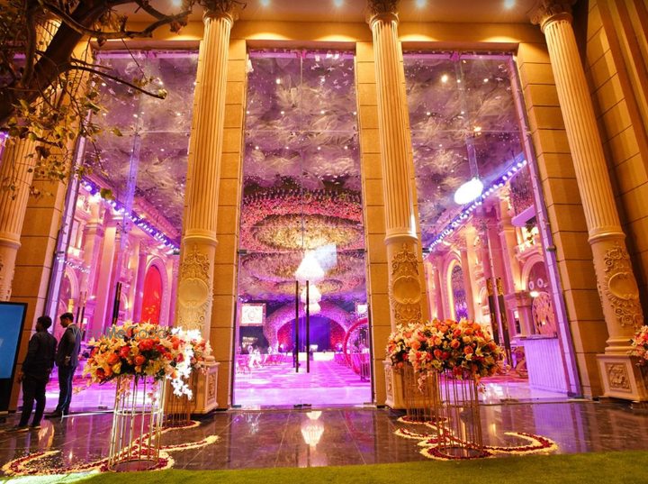 Entrance of Golden Apple Luxury Destination